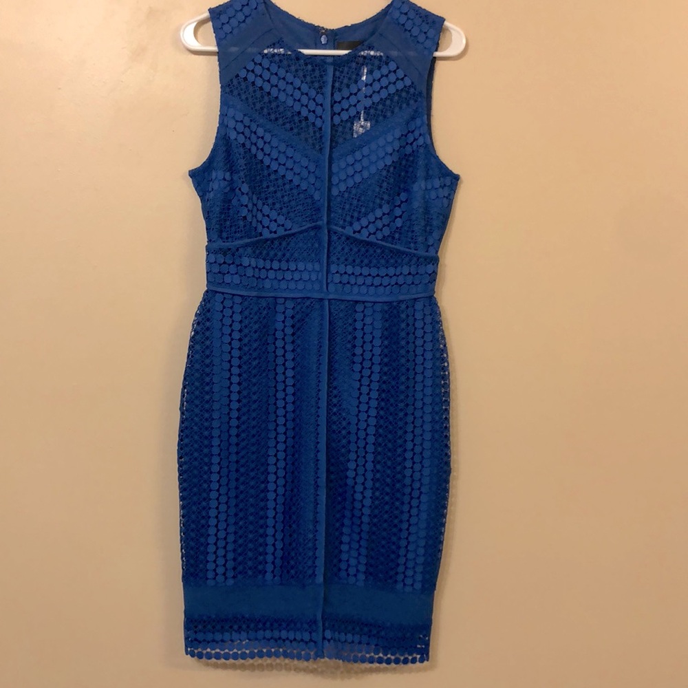 NWT Blue Lace Dress
